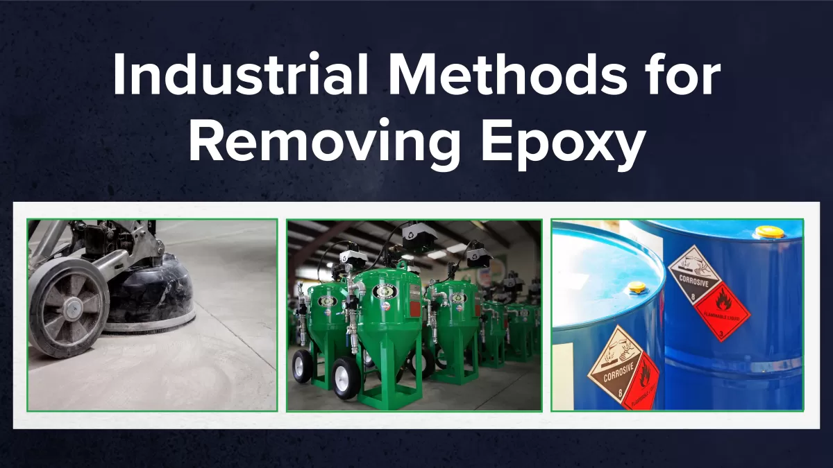 Mechanical Removal of Cured Epoxy Resin